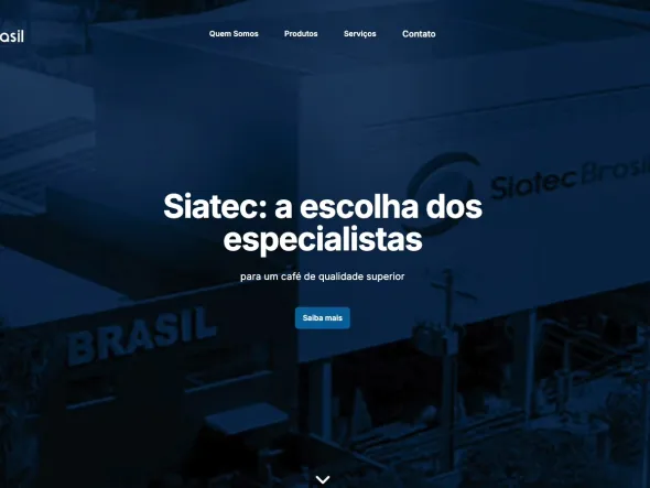 Desenvolvimento do Novo Portal da SIATEC Brasil